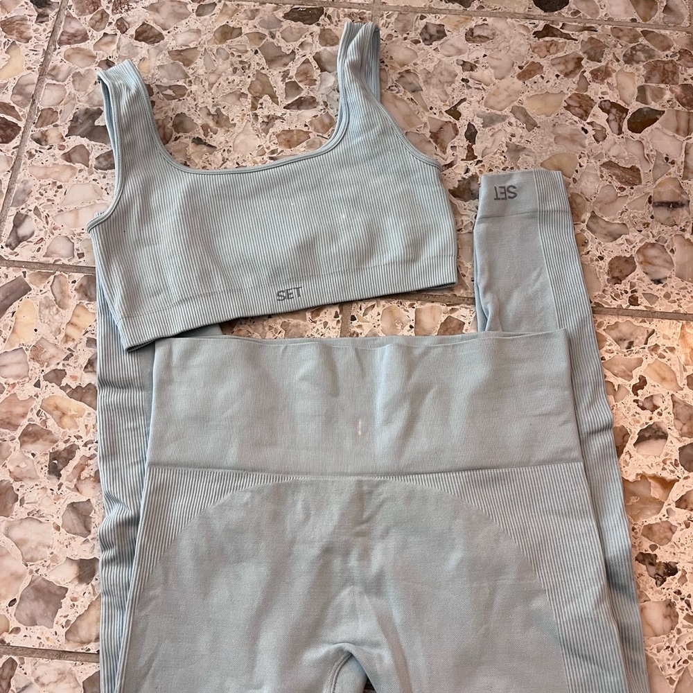 Blue Set active sculpt flex set